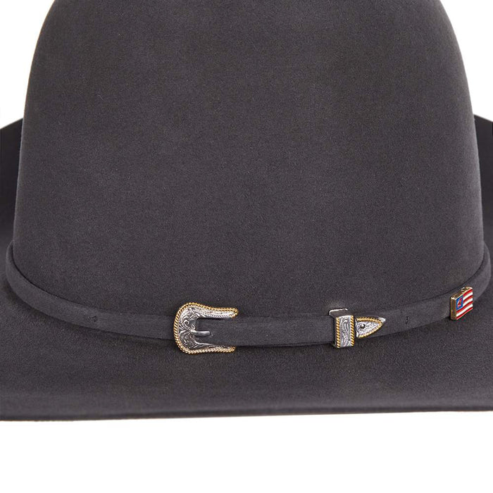 American Hats 10X Steel Open Crown Felt Cowboy Hat