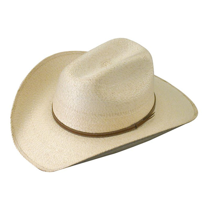 Kid's 4X Palm Leaf Straw Cowboy Hat
