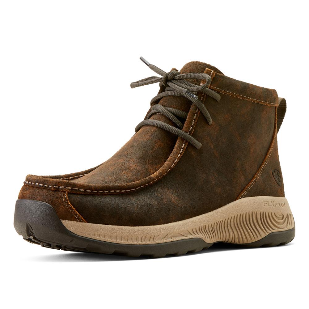 Ariat Spitfire All Terrain Stivali Da Escursionismo Uomo - Marrone Occidentale, Taglia 42 EU, Pelle Certificata