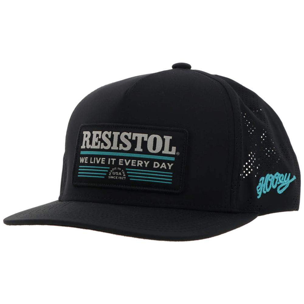 Hooey Men s Black Resistol Cap