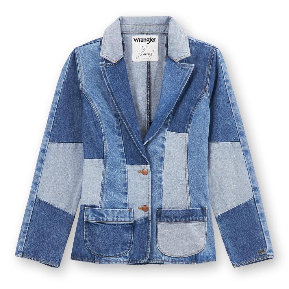 Wrangler Lainey Wilson Sunburst Aztec Jacket in Red
