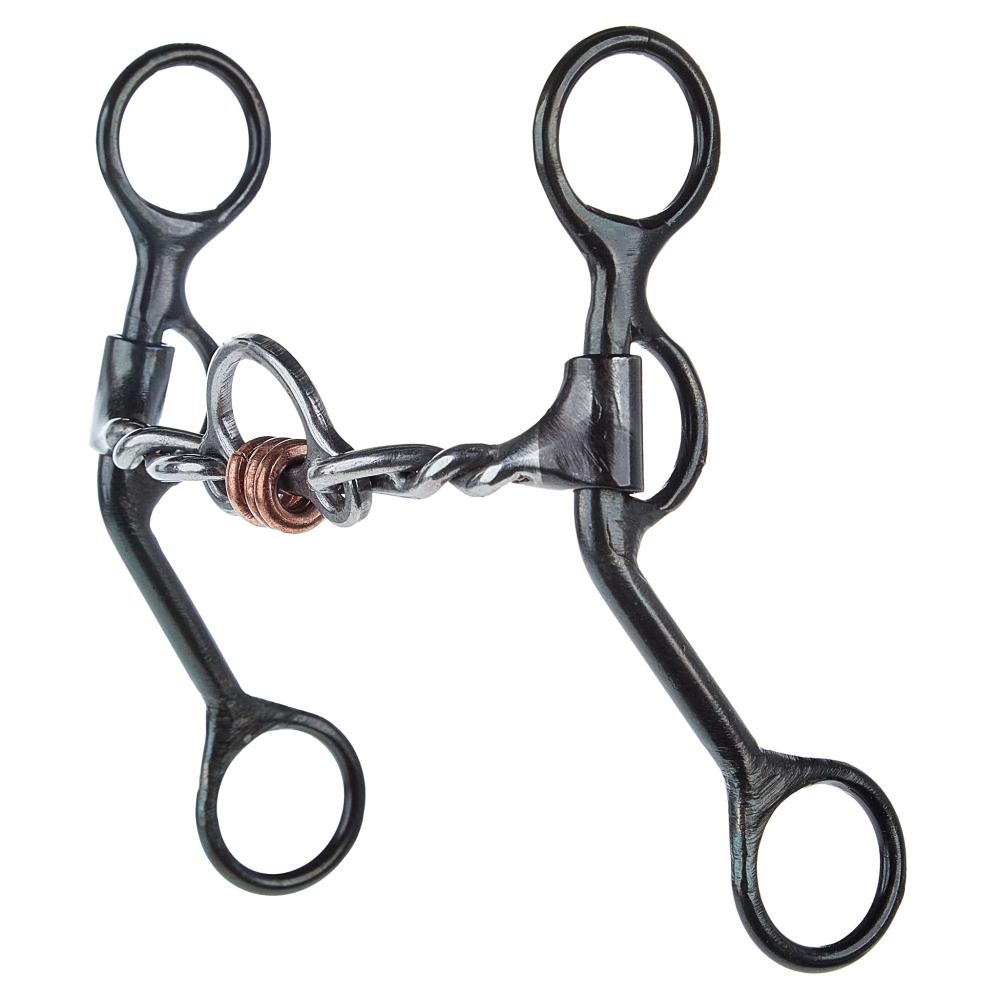 Dutton Bits Twisted Wire Floating Copper Roller Port Shank Bit