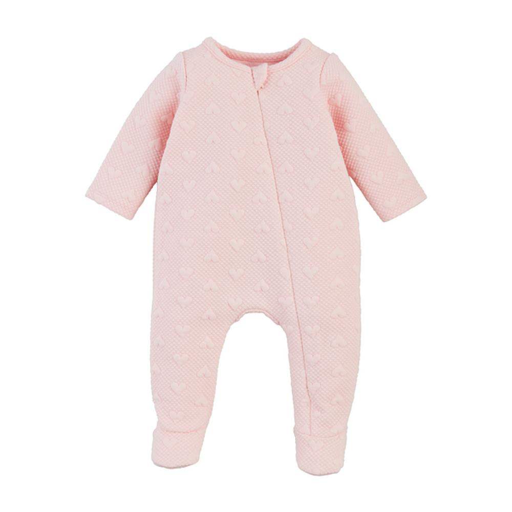 Mud Pie Baby Girls Baby Berry Velour Sleeper, Purple, 0-3 Months...