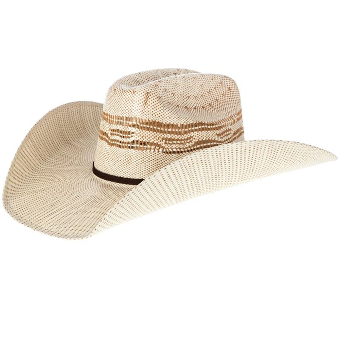 Twister Tan Bangora Straw Cowboy Hat