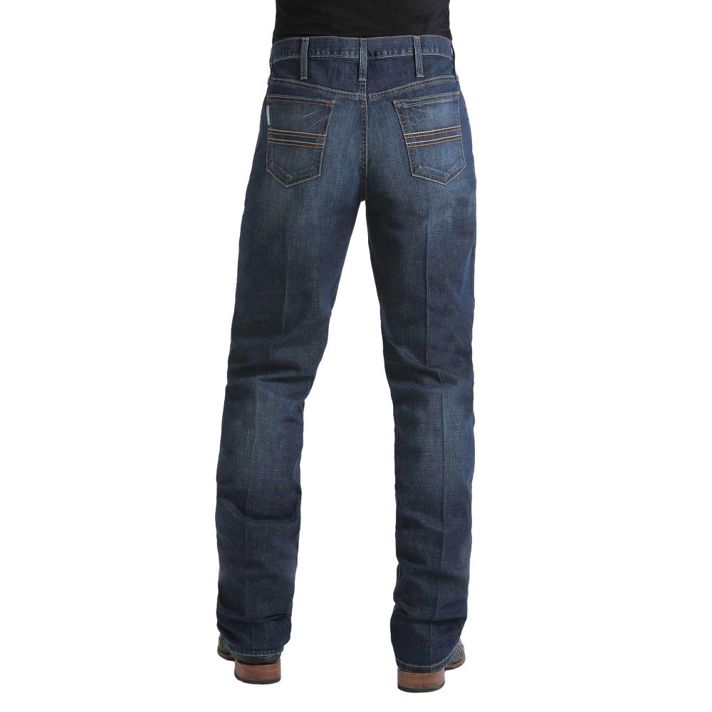 Cinch Men's Silver Label Straight Leg Jeans - Slim Fit, Mid Rise Denim - View #2