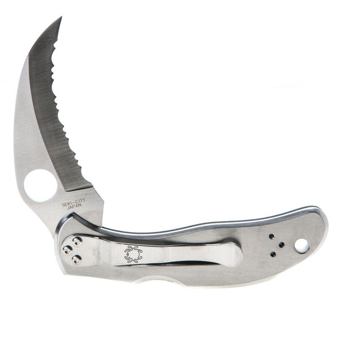 Spyderco Harpy Serrated Edge Stainless Steel Knife