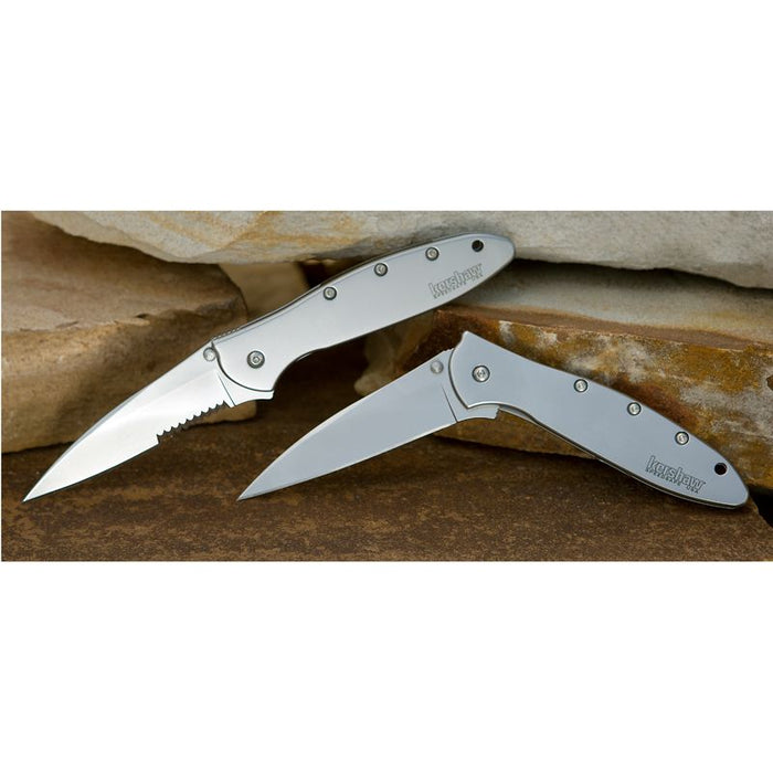 Kershaw Knives Plain Edge Leek Knife