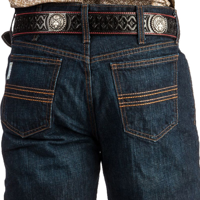Cinch Men's Silver Label Dark Stonewash Jeans