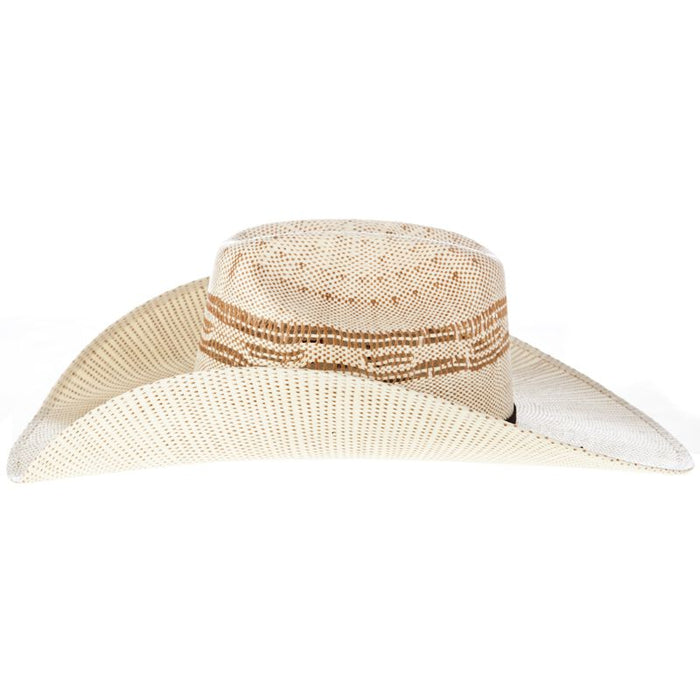 Twister Tan Bangora Straw Cowboy Hat