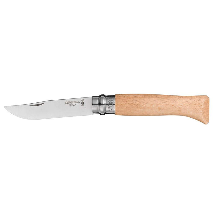 Opinel Blister Pack No 8 Stainless Folding Knife 000405