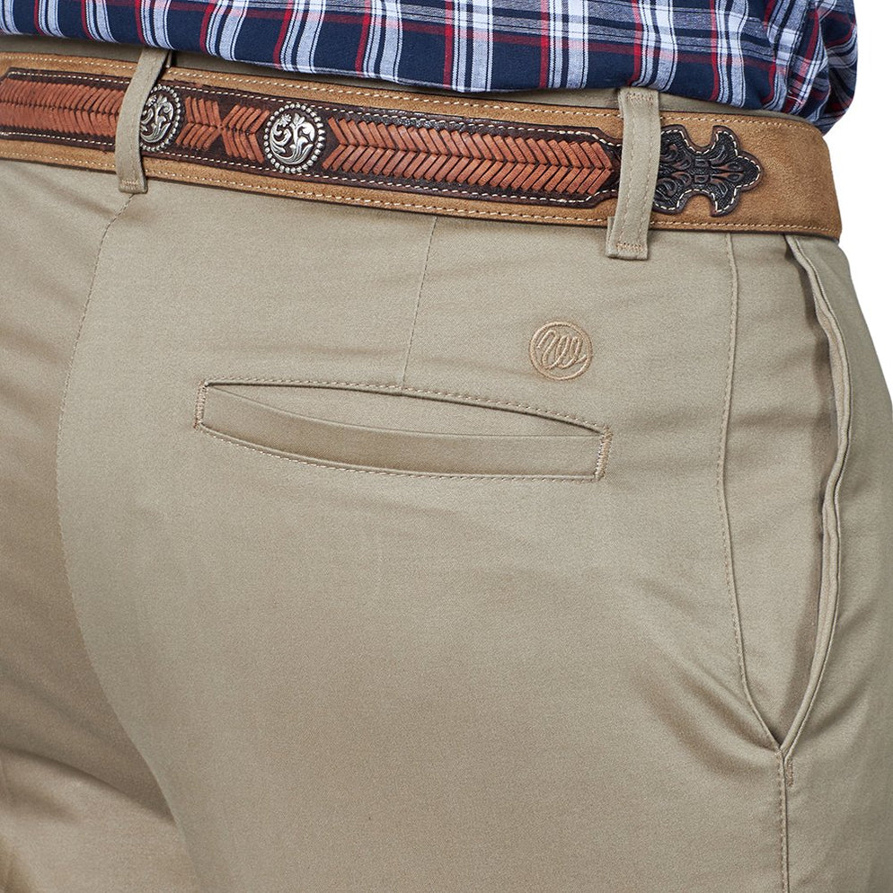 Wrangler Men's Riata Flat Front Relaxed Fit Casual Pant - Durable & Comfortable Everyday Pants - View #3