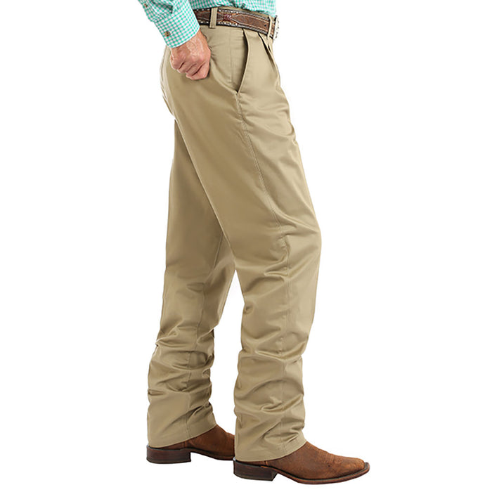 wrangler casual dress pants Wrangler Men's Flat Front Casual Khaki Pants, 38x34