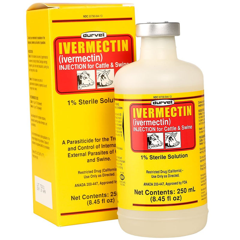 Durvet Ivermectin Injectable 250 mL