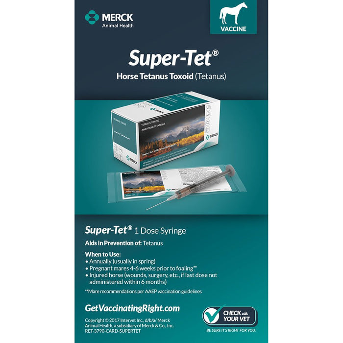 Merck Animal Health Prestige Tetanus 1 Dose