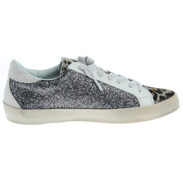 Shu Shop Paula Kids Black and Silver Casual Shoe