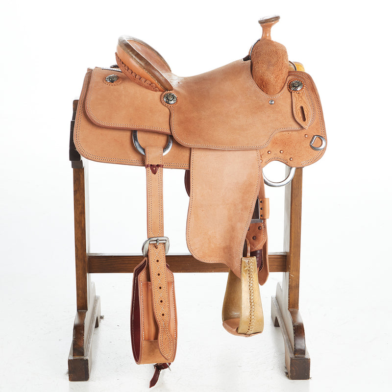 Becerril Saddlery 15in Used Team Roper