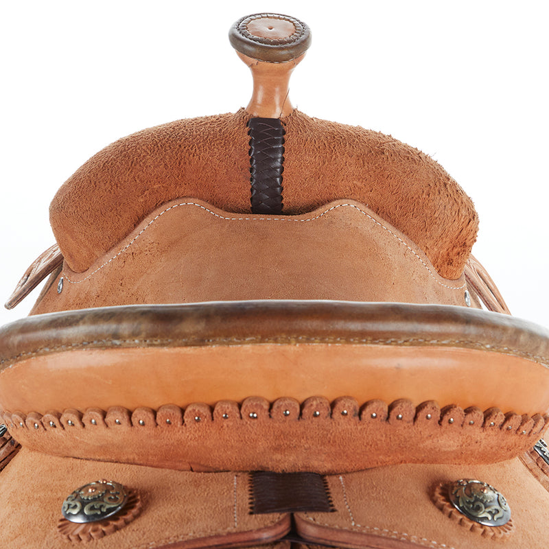 Becerril Saddlery 15in Used Team Roper