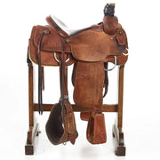 Mike`S Custom Saddlery 15in Used Team Roper