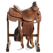 NRS Used 14.5in Custom Elite Saddlery Team Roper