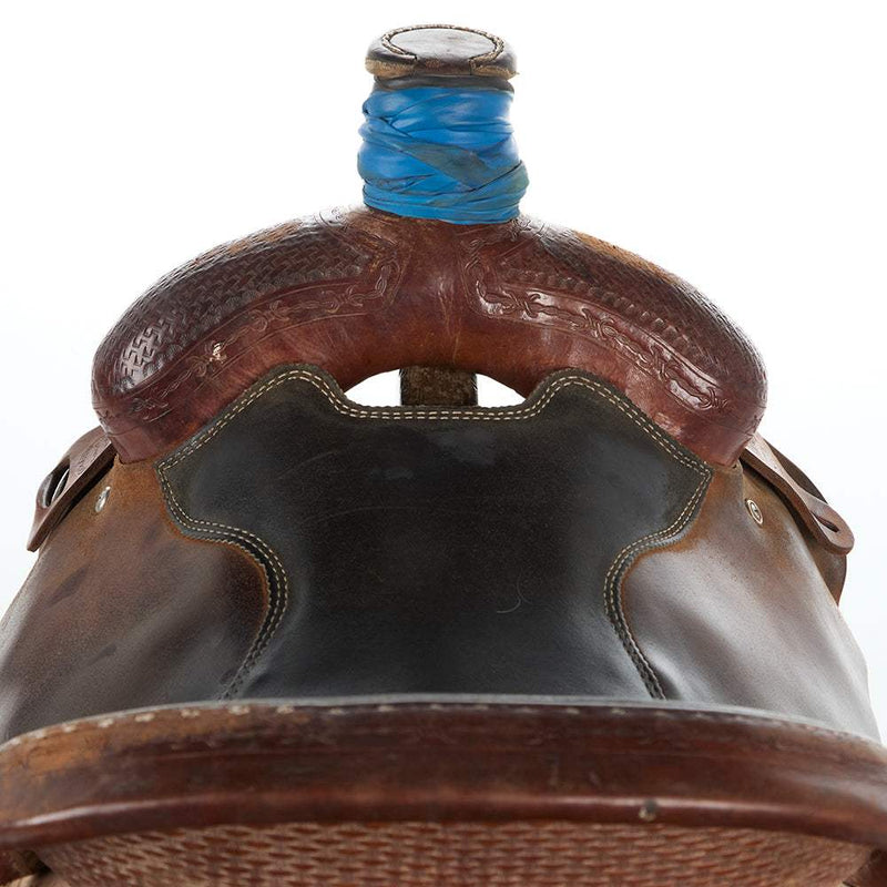 Fort Worth Saddlery 14.5in Used Team Roping Saddle