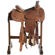 Bar M Saddlery 14in Used Team Roping Saddle