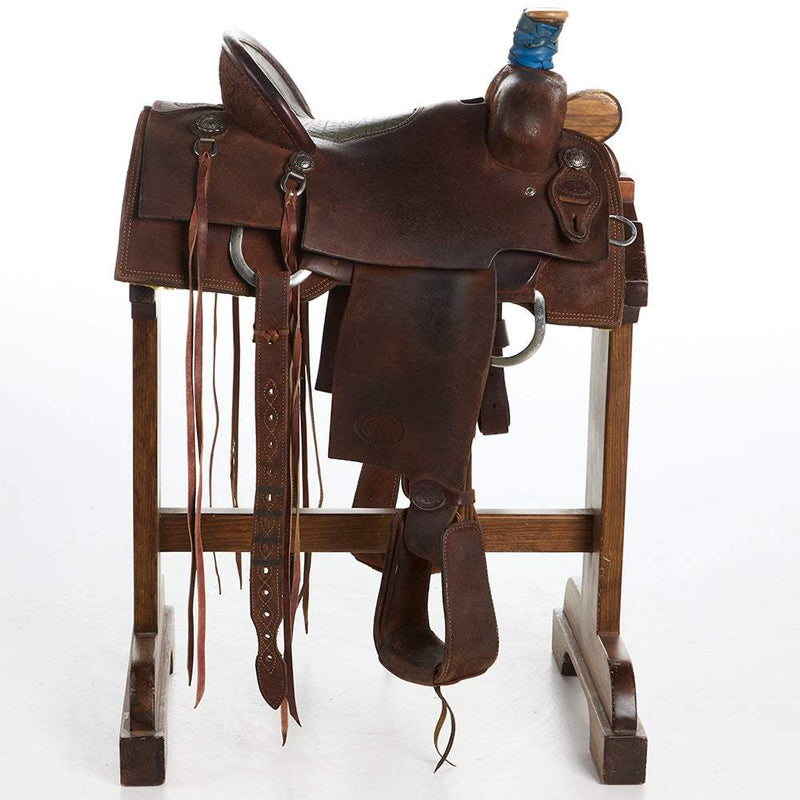 NRS Used 14.5in Competitor Series Team Roping Saddle