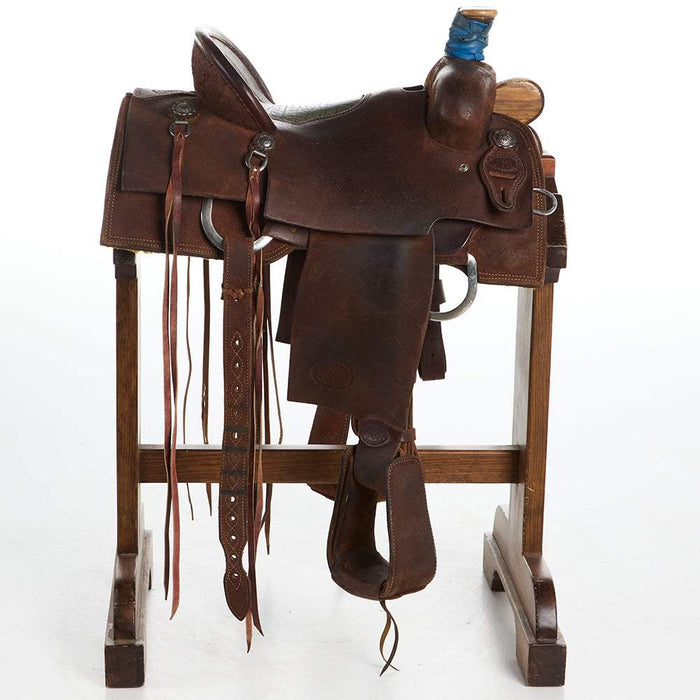 NRS Used 14.5in Competitor Series Team Roping Saddle