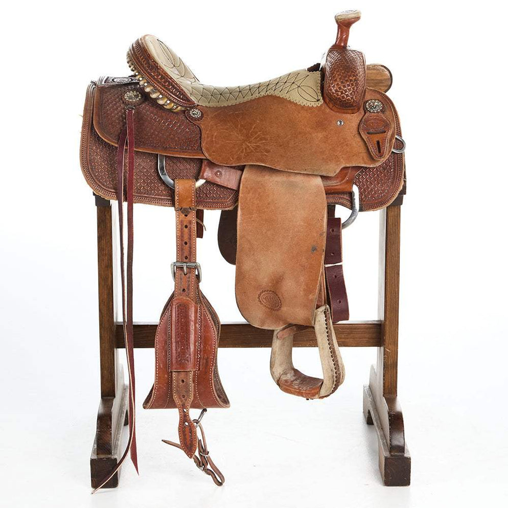 Nrs Competitor Series 16in Used Team Roping Saddle