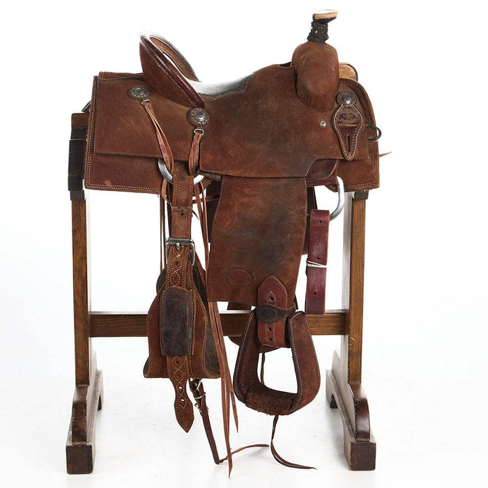 NRS Used 14.5in Competitor Series Team Roping Saddle