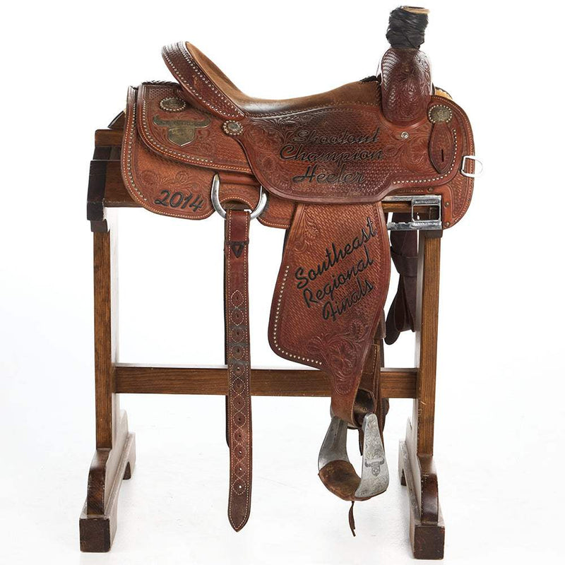 Martin Saddlery 15in Used Trophy Team Roping Saddle