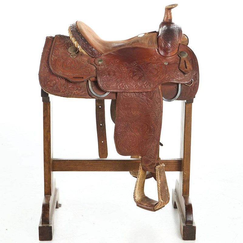 Basilio Saddlery 15in Used Team Roper