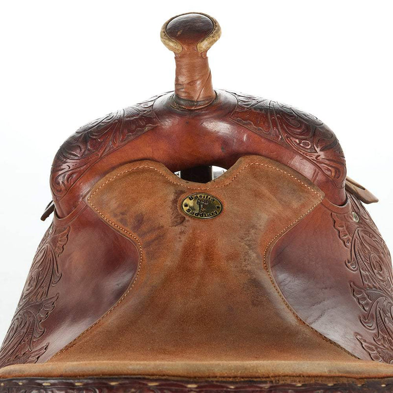 Basilio Saddlery 15in Used Team Roper