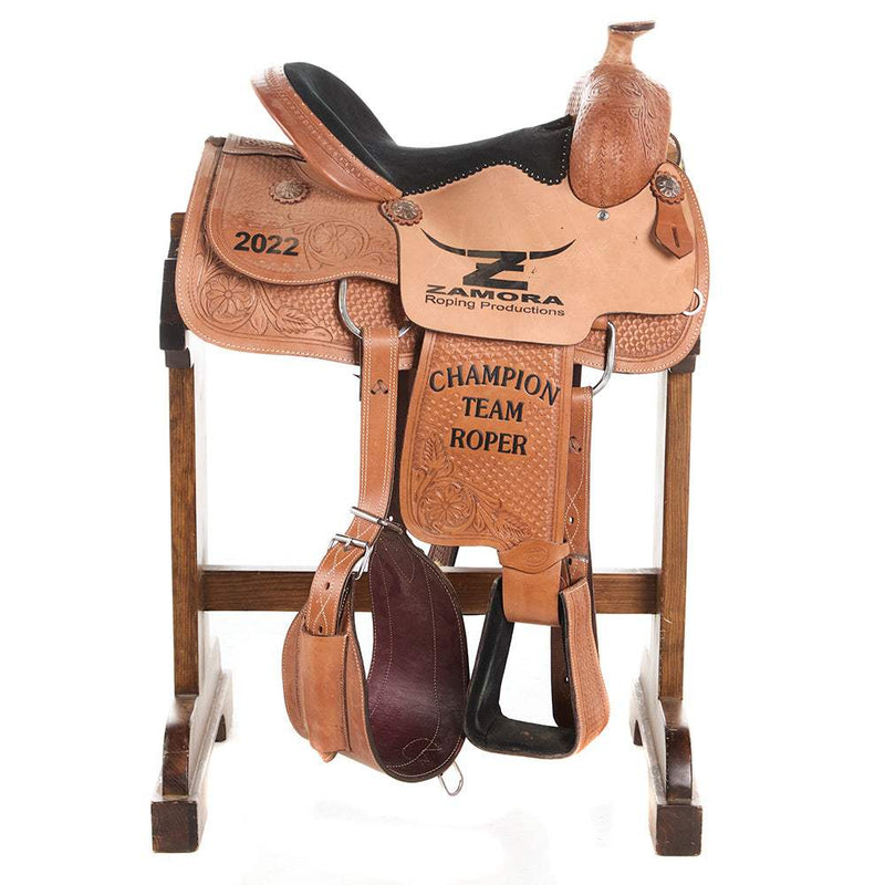 Rio Saddlery 15in Used Trophy Team Roper