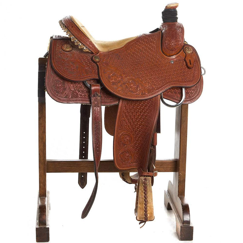 Cactus Saddlery 16in Used Team Roper