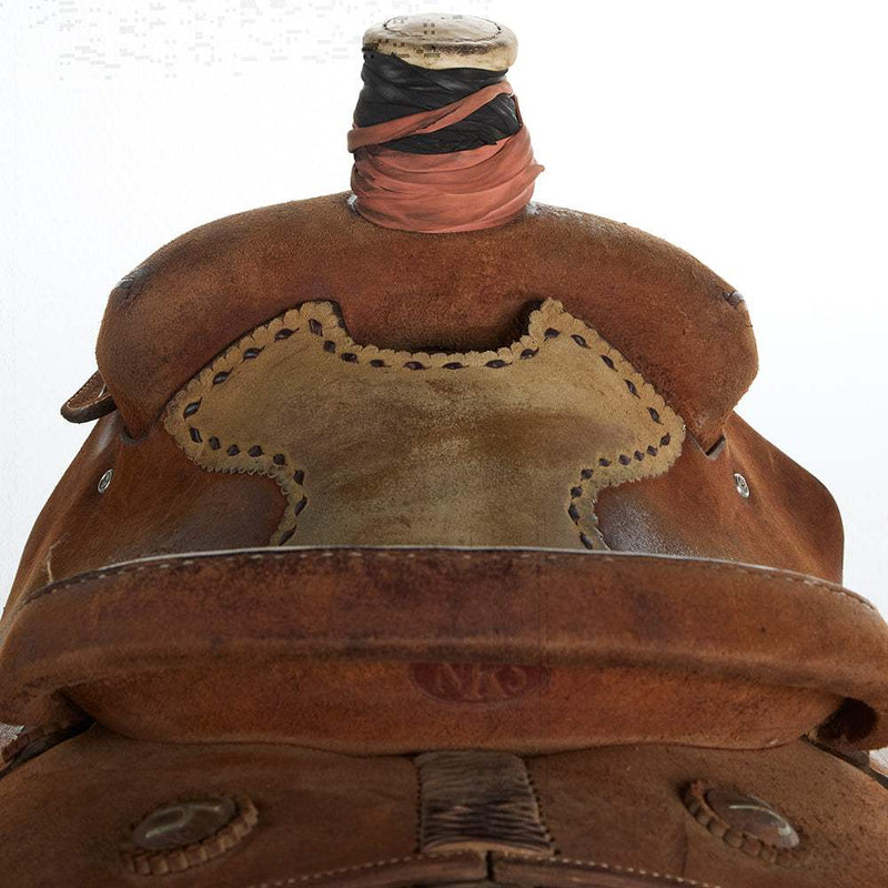 NRS 14in Used Team Roping Saddle