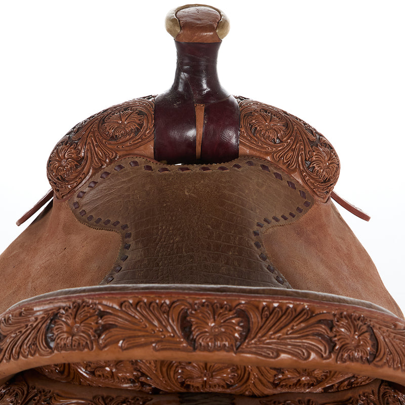 Baiano Saddlery Used 15.5in Team Roper