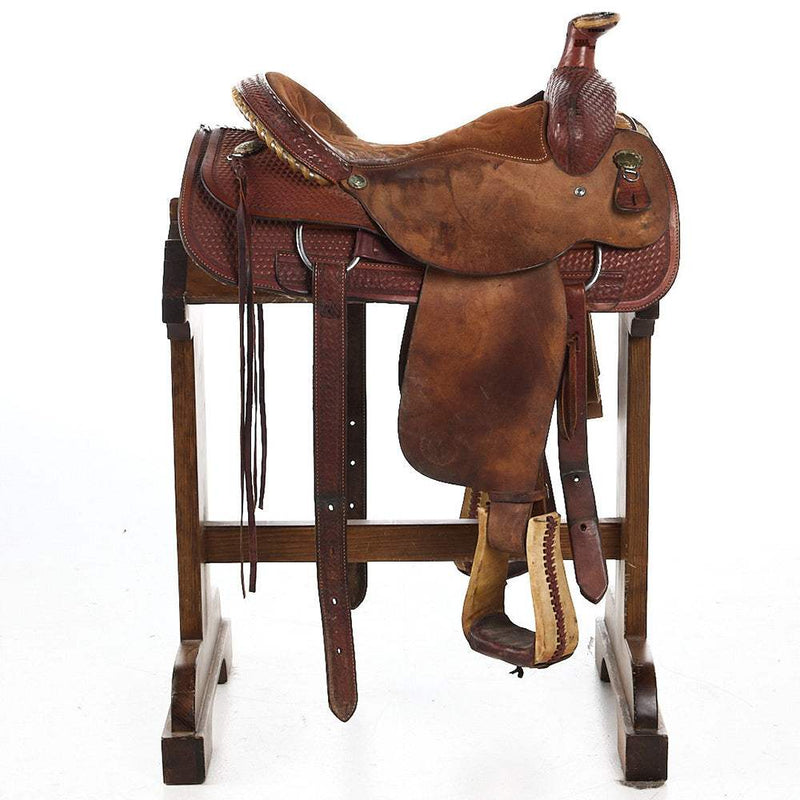 Circle Y Saddlery Used 15.5in Circle Y Team Roper