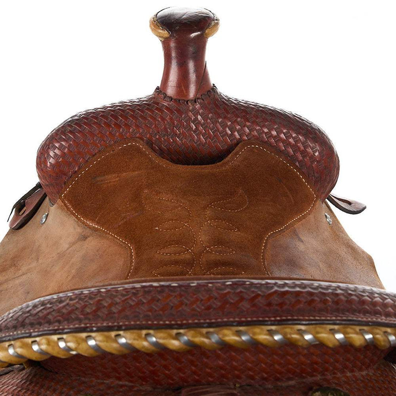 Circle Y Saddlery Used 15.5in Circle Y Team Roper