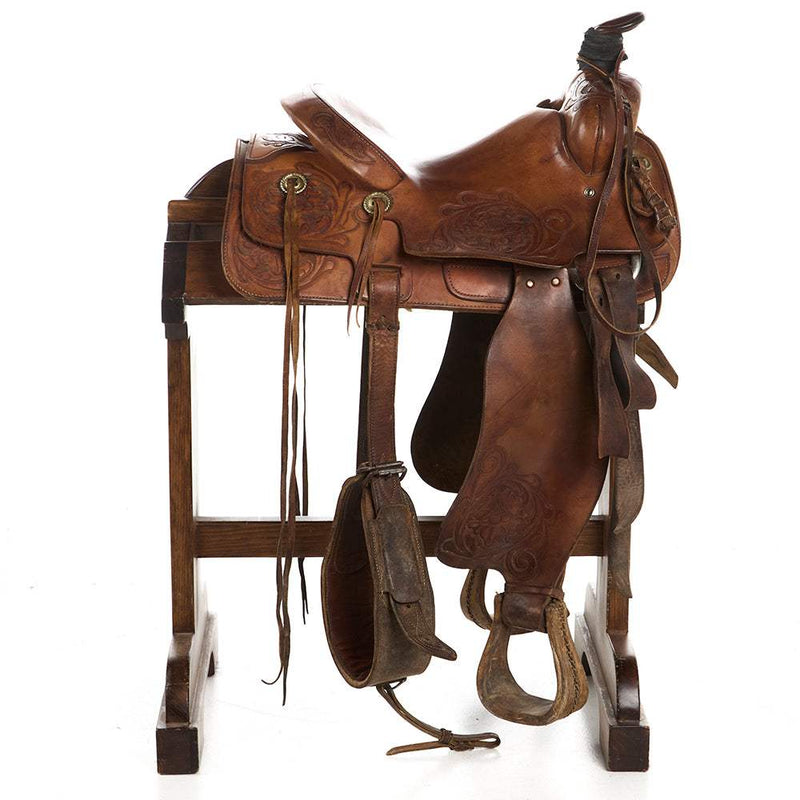 NRS Used 15in Cleburne Team Roper