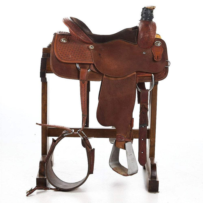 Srs Saddlery Used 15.5in SRS Team Roper