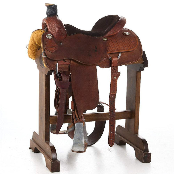 Srs Saddlery Used 15.5in SRS Team Roper