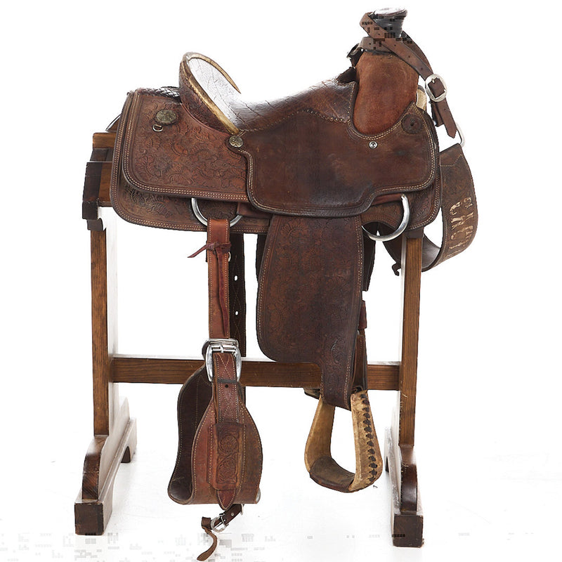 Cactus Saddlery Used 14in Team Roper