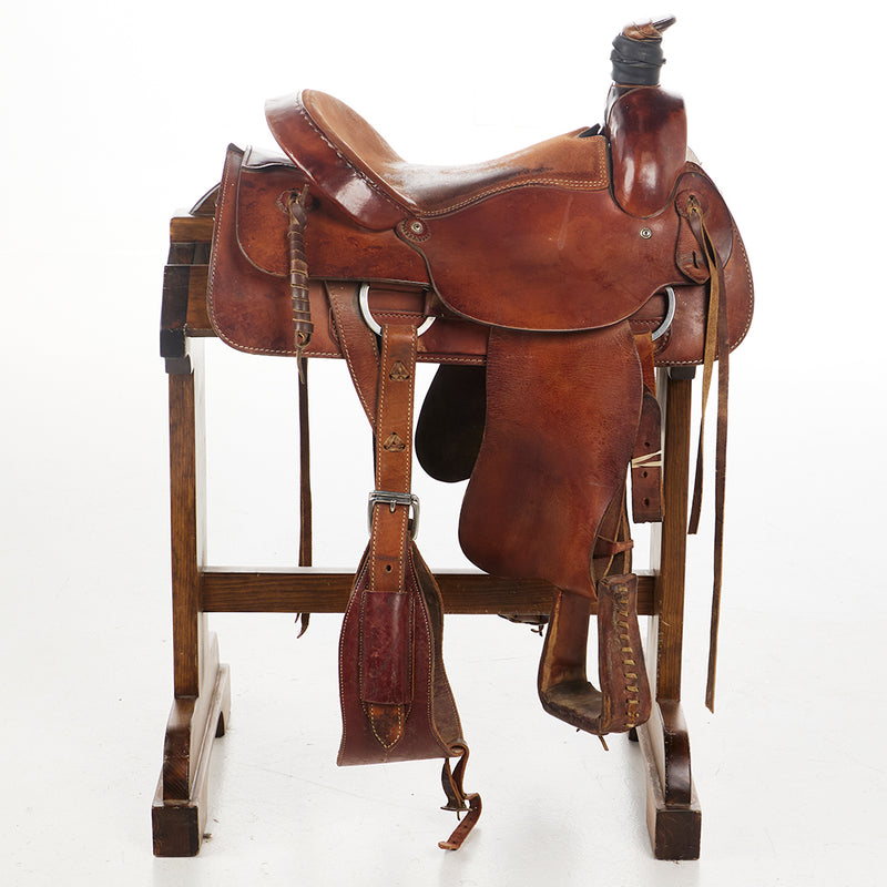 Dakota Saddlery Used 16in Saddlery Team Roper