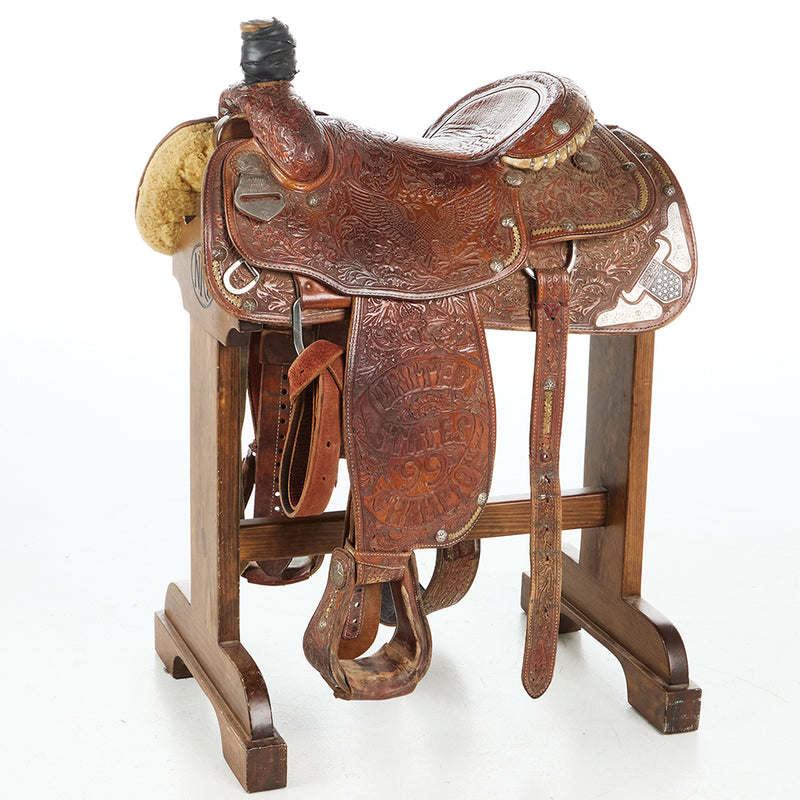 NRS Used 15.5in Jim Taylor Trophy Team Roper