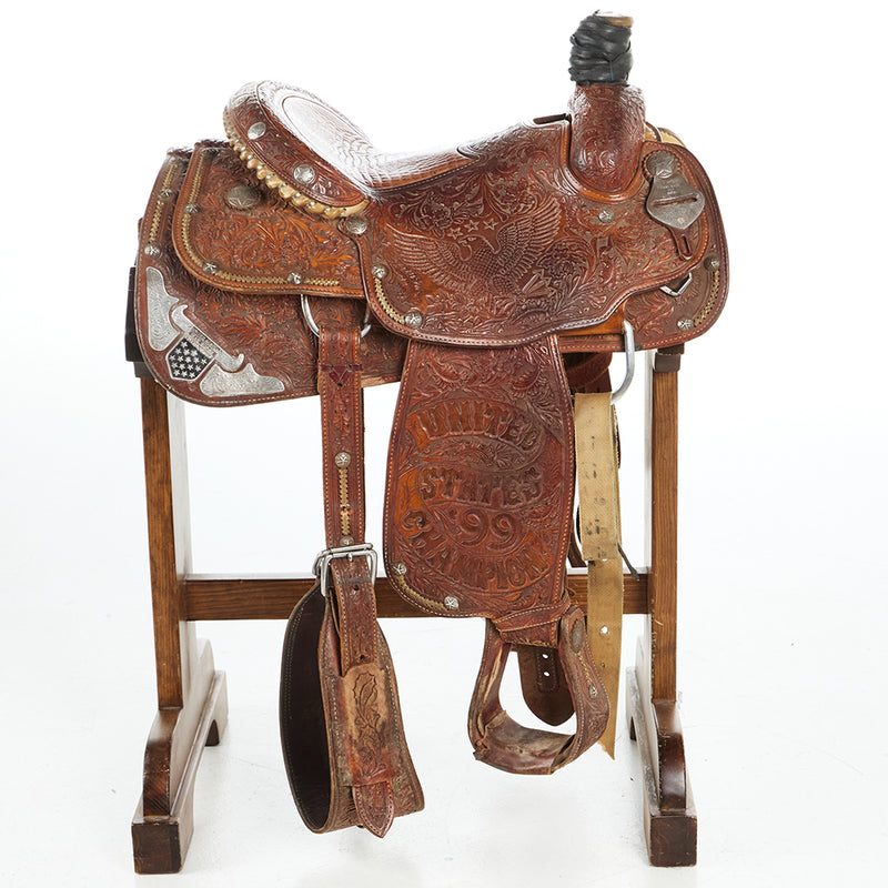 NRS Used 15.5in Jim Taylor Trophy Team Roper