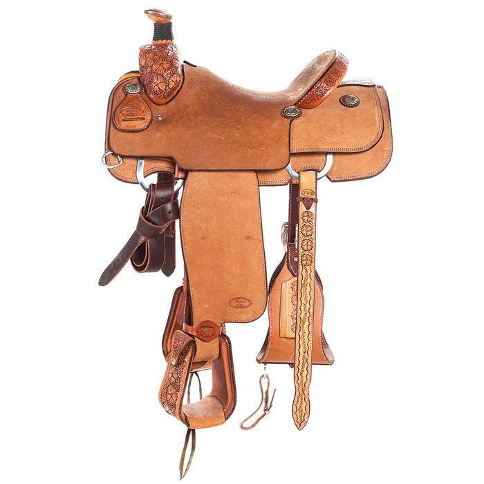 Trent Ward Used 15in Platinum Roughout Team Roper
