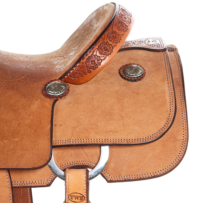 Trent Ward Used 15in Platinum Roughout Team Roper