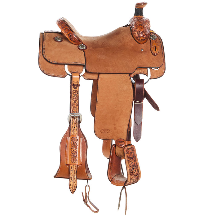 Trent Ward Used 15in Platinum Roughout Team Roper