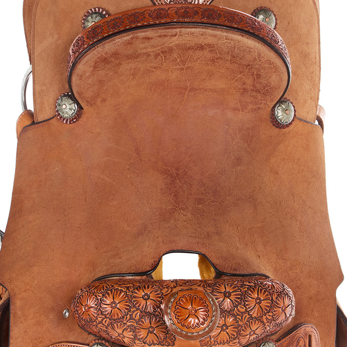 Trent Ward Used 15in Platinum Roughout Team Roper