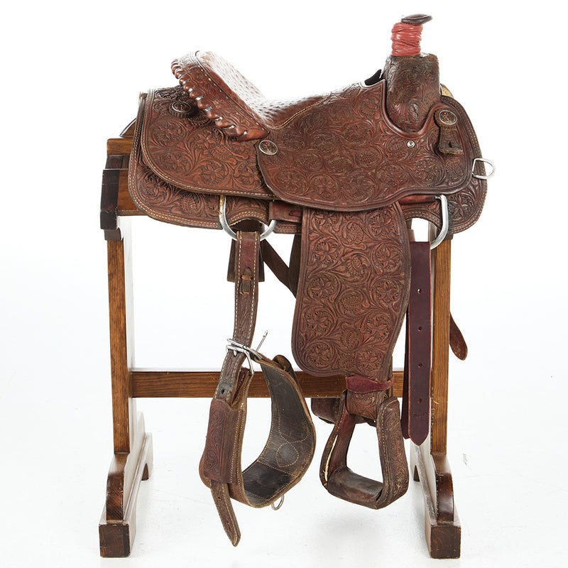 Twister Saddle Shop Used 14in Twister Team Roper